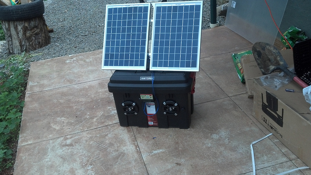 Homemade Portable Solar Generator